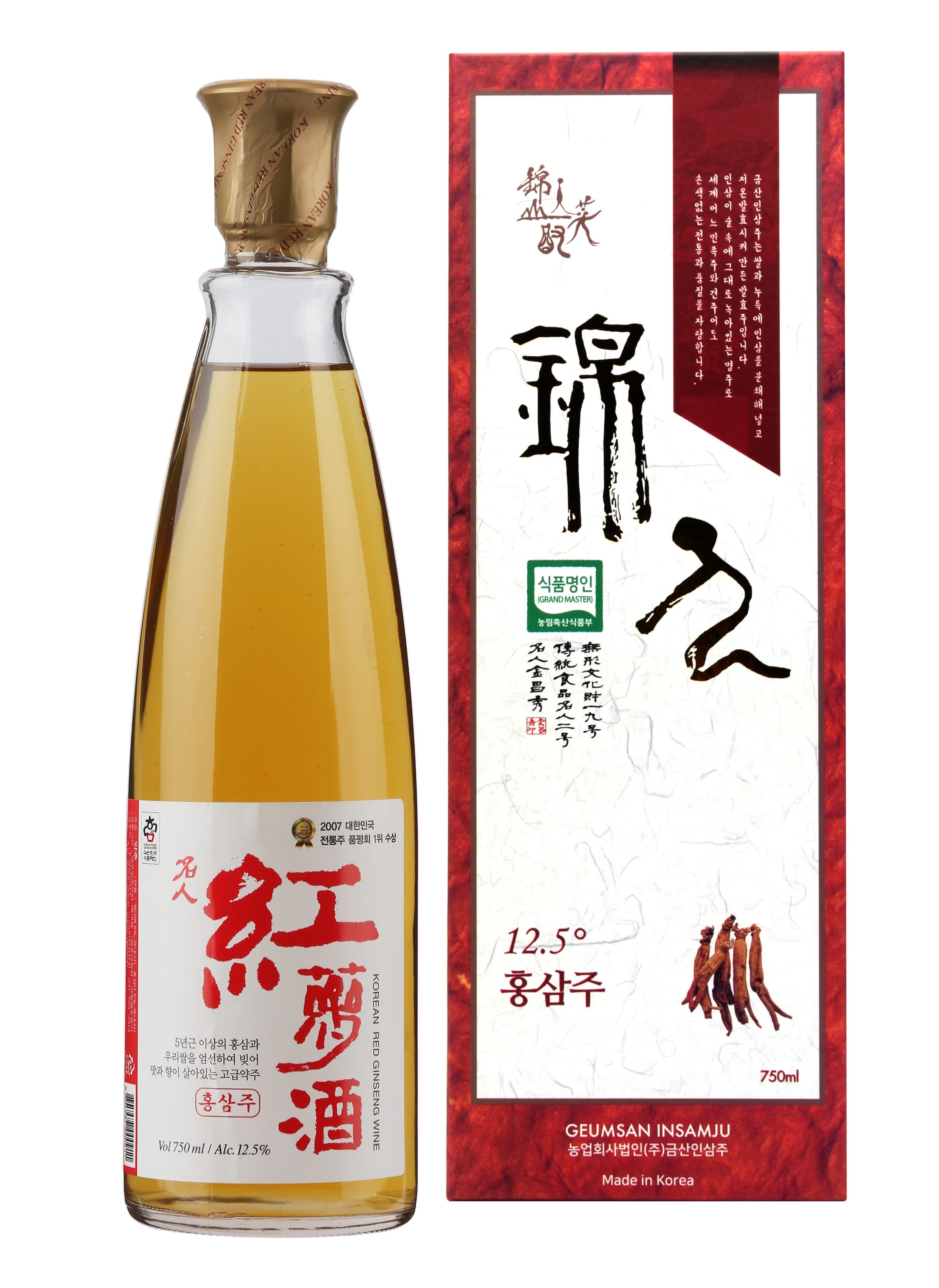 Korean Red Ginseng Wine